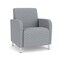 Lesro Siena Lounge Reception Guest Chair, 27 in W 29.5 in L 32.5 in H SN1101 - alternate 1